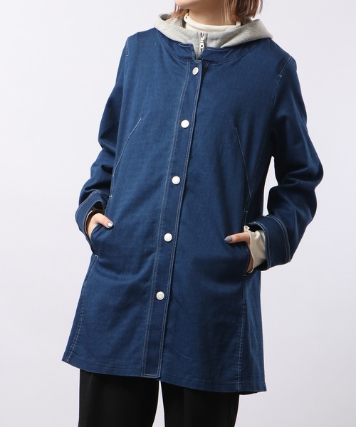 YUASA6 original 2WAYデニムコート