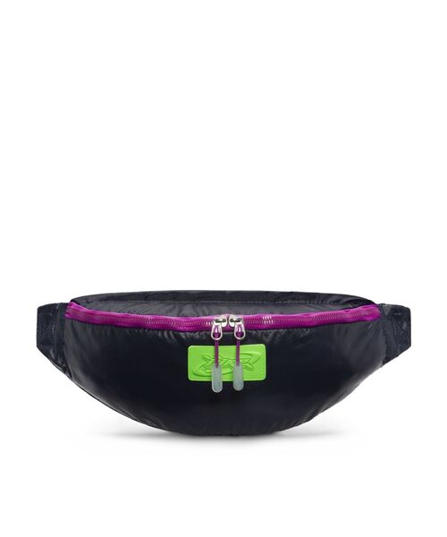 NIKE（ナイキ）の「ナイキ ヘリテージ ファニー パック (3L) / Nike Heritage Fanny Pack (3L)（ボディバッグ/ウエストポーチ・メンズ・ネイビー/ゴールド系その他・ONE SIZE）」の2枚目の写真