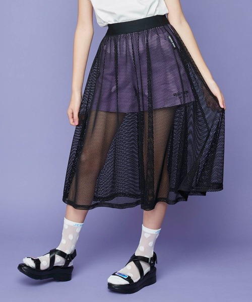 【希少】stina♡プルオンスカート　ラベンダー 希少】stina♡プルオンスカート ラベンダー stina / pull-on skirt