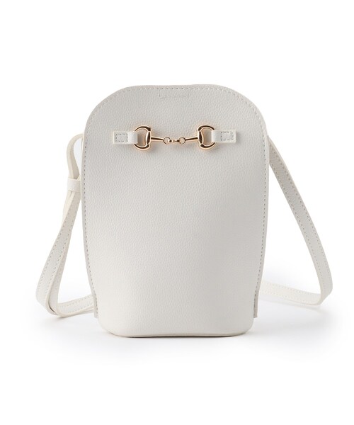 grove（グローブ）の「◆ビットスリットスマホショルダー（ショルダーバッグ・レディース・ブラック/ライトブルー/ライトグレー/オフホワイト・00）」の5枚目の写真