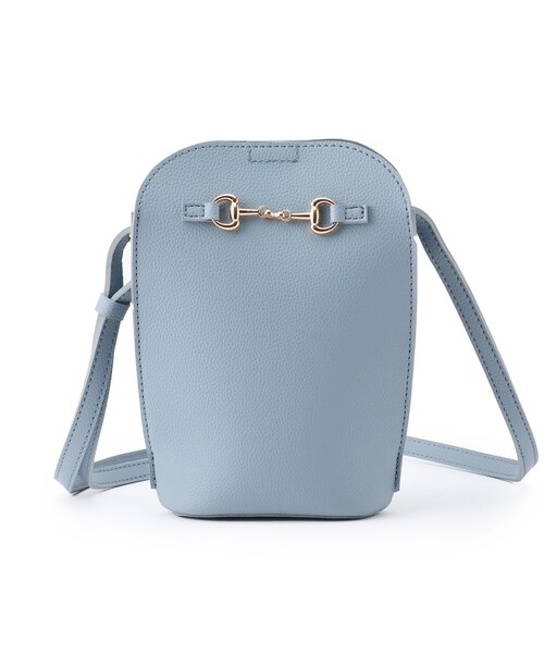 grove（グローブ）の「◆ビットスリットスマホショルダー（ショルダーバッグ・レディース・ブラック/ライトブルー/ライトグレー/オフホワイト・00）」の8枚目の写真