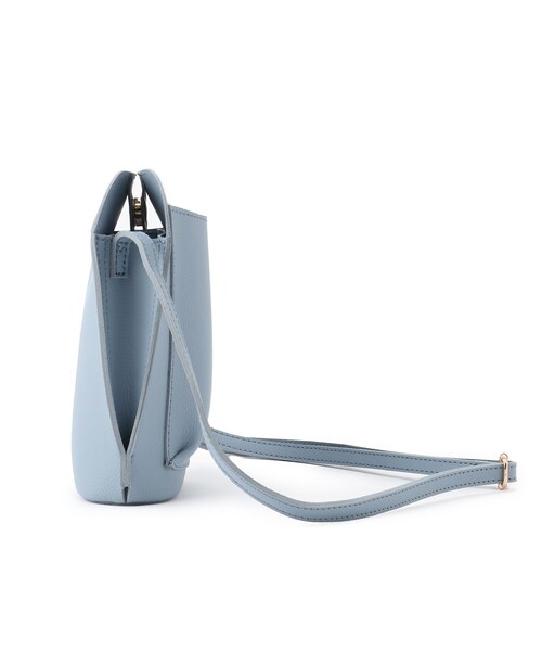 grove（グローブ）の「◆ビットスリットスマホショルダー（ショルダーバッグ・レディース・ブラック/ライトブルー/ライトグレー/オフホワイト・00）」の12枚目の写真