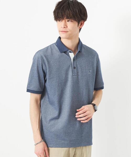 バンデル ドライメッシュ ポロシャツ グレー×ネオングリーン Lサイズ フレンドヒロ | 4.4オンス ドライ長袖ポロシャツ（ドライ生地