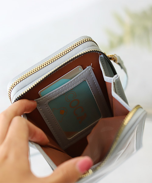 REAL CUBE（リアルキューブ）の「マルチスマホショルダーバッグ（ショルダーバッグ・レディース・ブラック/サックスブルー/パープル/ライトグリーン・FREE）」の17枚目の写真