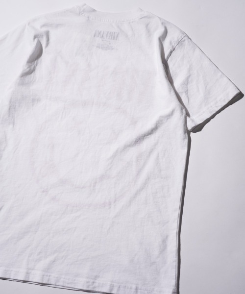 NIRVANA（ニルヴァーナ）の「THRIFTY LOOK/スリフティールック THRIFTY'NIRVANA'TEE ニルヴァーナ　カートコバーン（Tシャツ/カットソー・メンズ・ブラック系2/スミクロ/ホワイト/ネイビー/ブラック系3/ブラック系その他2・LARGE/X-LARGE/XX-LARGE/MEDIUM）」の9枚目の写真