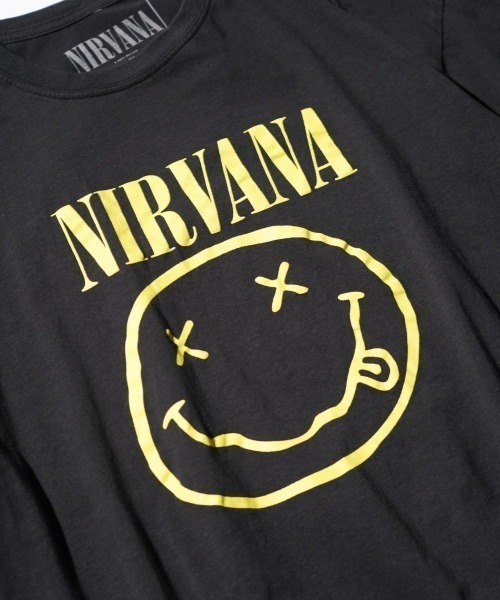 NIRVANA（ニルヴァーナ）の「THRIFTY LOOK/スリフティールック THRIFTY'NIRVANA'TEE ニルヴァーナ　カートコバーン（Tシャツ/カットソー・メンズ・ブラック系2/スミクロ/ホワイト/ネイビー/ブラック系3/ブラック系その他2・LARGE/X-LARGE/XX-LARGE/MEDIUM）」の18枚目の写真