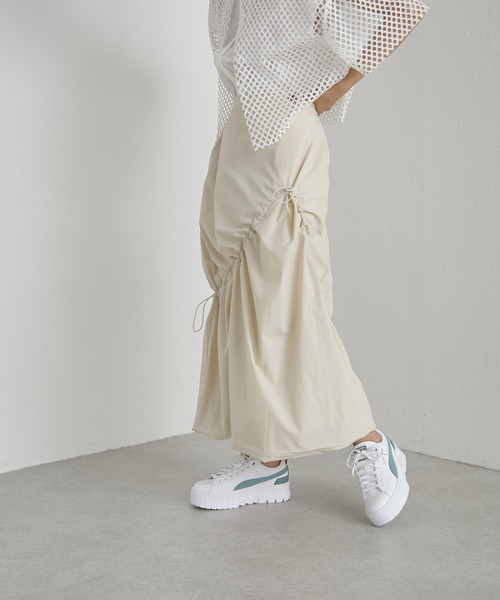 ear PAPILLONNER　SUM1 STYLE　バルーンスカート ear PAPILLONNER（イアパピヨネ）の「【SUM1 STYLE（スミ