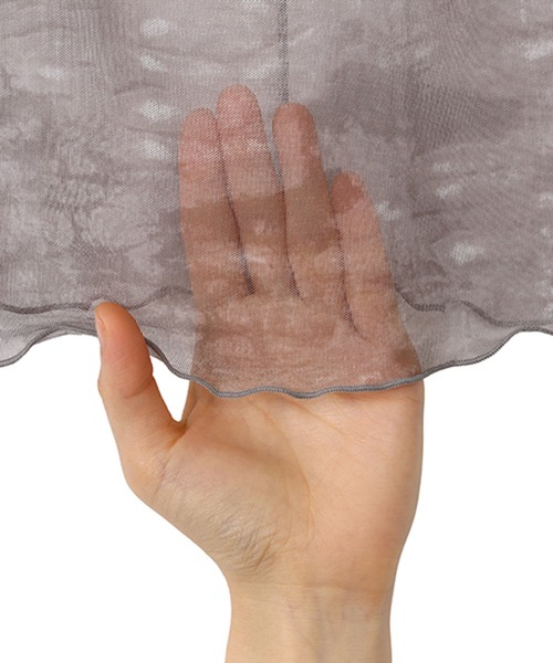 Ada.（エイダ）の「春夏で活躍♪大人カジュアル！ ニュアンス パターン シアー トップス（Tシャツ/カットソー・レディース・ブルー系その他/ブラウン/イエロー/ダークグレー/グリーン/ネイビー/ライトブラウン/カーキ・FREE）」の18枚目の写真