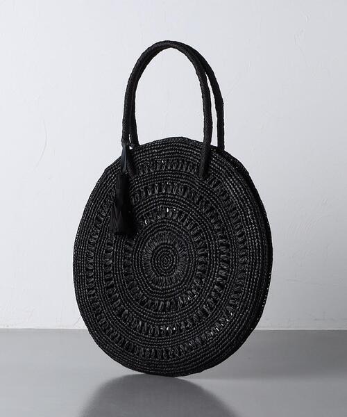 MAISON N.H PARIS（メゾンエヌアッシュパリ）の「【一部別注】＜MAISON N.H PARIS＞CERCLE バッグ（かごバッグ・レディース・ナチュラル/ブラック・FREE）」の8枚目の写真
