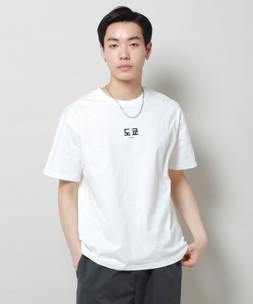 ALAND(エーランド)の「【UNISEX】ALAND/hangulT 2907388(Tシャツ/カットソー・レディース・ピンク/ホワイト系1/ホワイト系2・MEDIUM/LARGE)」の4枚目の写真