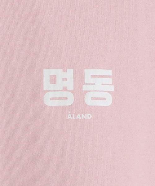 ALAND(エーランド)の「【UNISEX】ALAND/hangulT 2907388(Tシャツ/カットソー・レディース・ピンク/ホワイト系1/ホワイト系2・MEDIUM/LARGE)」の10枚目の写真