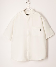 SlashDate | シルクタッチナチュラルストレッチルーズシャツ/トロミシャツ/オーバーサイズシャツ(シャツ/ブラウス)