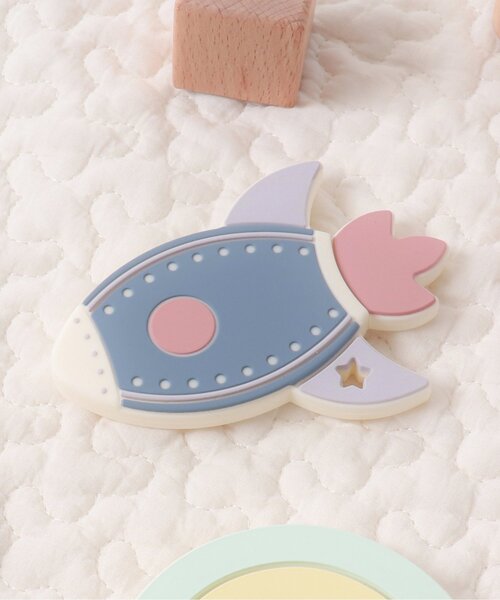 apres les cours（アプレレクール）の「バラエティ歯固め（その他ベビー用品・キッズ・ベージュ/ミント/ブラウン/ピンク/ブルー/ローズ/アイボリー・FREE）」の5枚目の写真