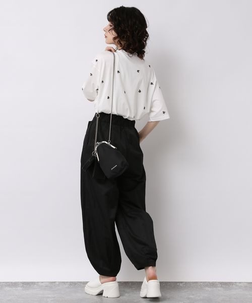 JEANASIS（ジーナシス）の「2タックバルーンパンツ/905180（その他パンツ・レディース・オフホワイト/ブラック/カーキ・FREE）」の20枚目の写真