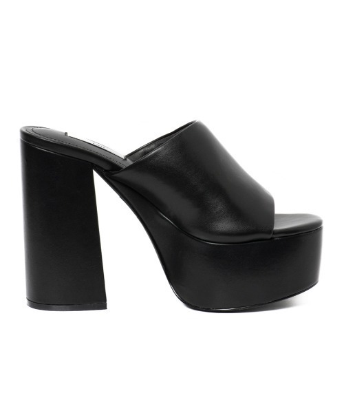 R&E(アールアンドイー)の「【23SS新作】【R&E】厚底パデッドワイドカバーミュール(サンダル・レディース・ブラック/アイボリー・S/M/L)」の12枚目の写真