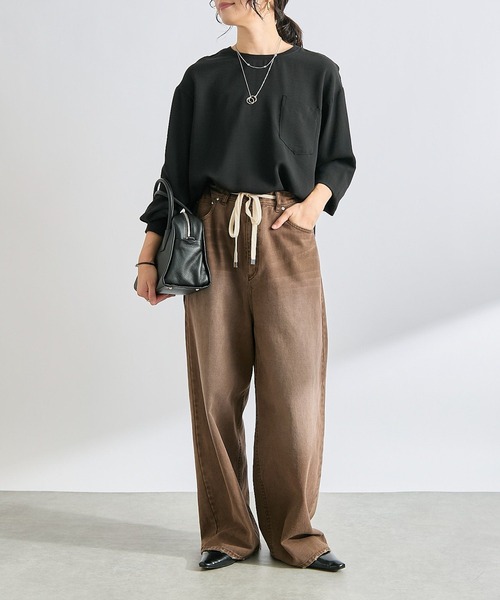 ジョーゼットポケットブラウス（シャツ/ブラウス）｜RIVE DROITE