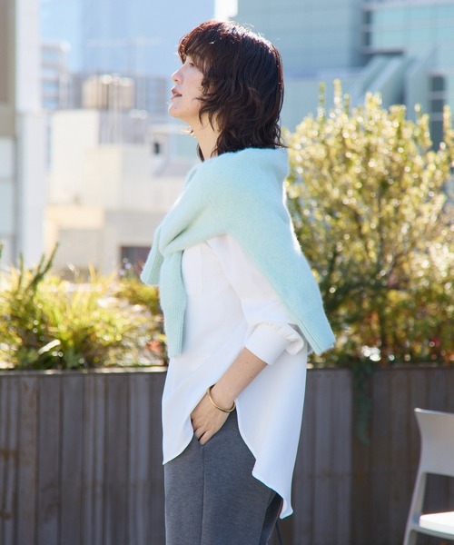 ジョーゼットポケットブラウス（シャツ/ブラウス）｜RIVE DROITE