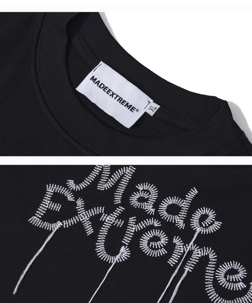 A'GEM/9 × .kom『MadeExtreme／メイドエクストリーム』刺繍半袖