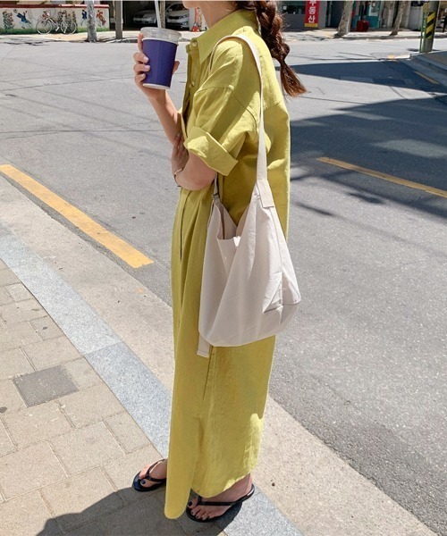 セール】ロングシャツワンピース（シャツワンピース）｜PRIVATE BEACH