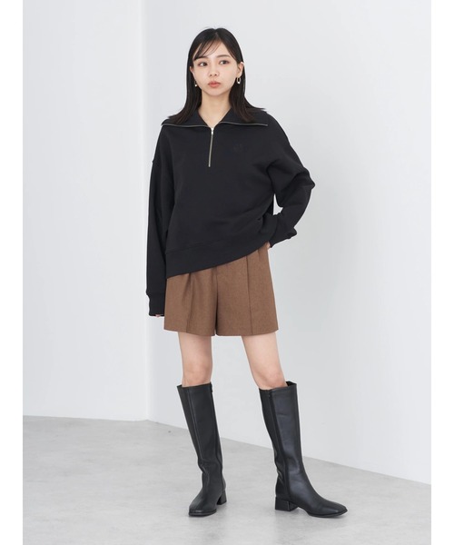 [100cm] Mickeyキョロキョロ♡クリスマススウェット 別注Football/Oversized Tee(130～150) ｜ トップス ｜ 子供服の