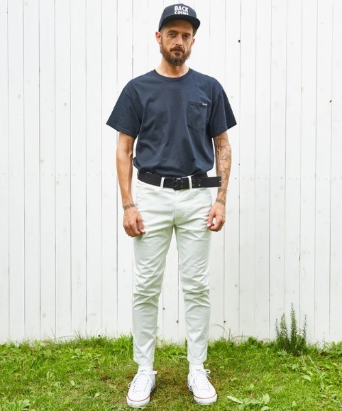 RAWLIFE(ロウライフ)の「BACK SPIN!GOLF/バックスピンゴルフ/BIGロゴポケット Tシャツ(Tシャツ/カットソー・メンズ・オレンジ/ブラック/ホワイト/イエロー/グレー・M/L/XL/S)」の13枚目の写真