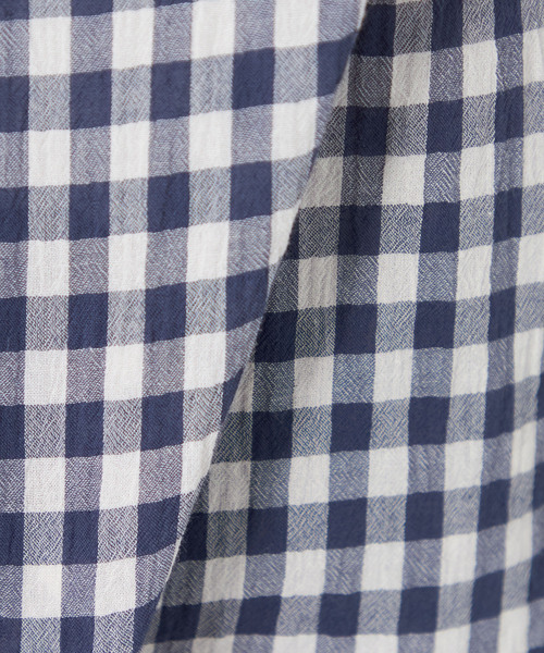 セール】ギンガムチェックブラウス（シャツ/ブラウス）｜DECOY SINCE