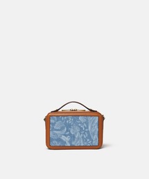 VERSACE オールオーバー デニム ショルダーバッグ ブルー バッグ | ヴェルサーチェ 日本
