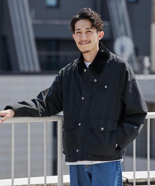 coen（コーエン）の「フィッシングショートジャケット（ナイロンジャケット・メンズ・ブラック/オリーブ・S/M/L/XL）」の19枚目の写真