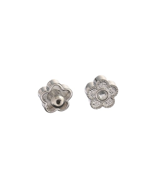 MARY QUANT（マリークワント）の「シリコンデイジーデュオ ピアス（ピアス（両耳用）・レディース・シルバー/ゴールド・FREE）」の7枚目の写真