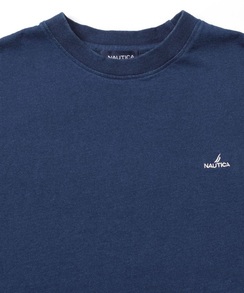 NAUTICA（ノーティカ）の「【NAUTICA】バックアーチロゴプリント長袖Tシャツ（Tシャツ/カットソー・キッズ・チャコールグレー/ホワイト/ブラック/インディゴブルー・L/M/XL）」の11枚目の写真