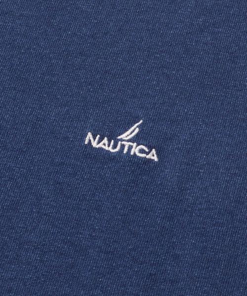 NAUTICA（ノーティカ）の「【NAUTICA】バックアーチロゴプリント長袖Tシャツ（Tシャツ/カットソー・キッズ・チャコールグレー/ホワイト/ブラック/インディゴブルー・L/M/XL）」の12枚目の写真