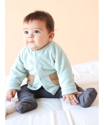 こども ビームス / ベビー フリース カーディガン 23(70~90cm)