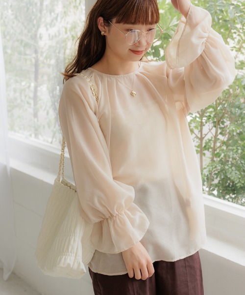 flower（フラワー）の「ドローストリングチェーンバッグ（ショルダーバッグ・レディース・ホワイト/ブラック・FREE）」の6枚目の写真