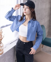 clear | ショート丈カップ付きキャミソール(キャミソール)