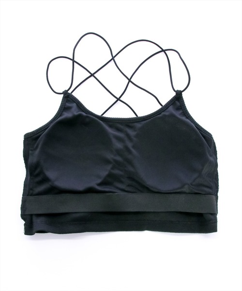 clear（クリア）の「ショート丈カップ付きキャミソール[着回し力抜群 大人 カジュアル ダブルストラップ]≪2024AW≫（キャミソール・レディース・オフホワイト/ブラック/ピンク系その他2/ベージュ・F）」の11枚目の写真