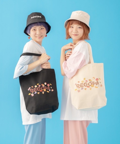 L.H.P(エルエイチピー)の「PEGOPA/ぺゴパ/トートバッグ(トートバッグ・レディース・ブラック/ベージュ・F)」の3枚目の写真