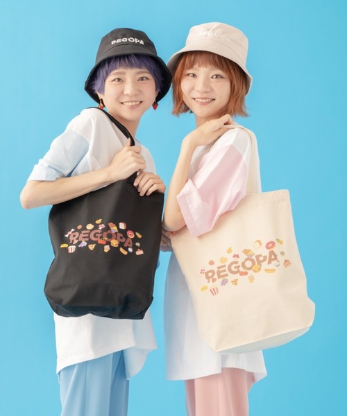 L.H.P(エルエイチピー)の「PEGOPA/ぺゴパ/トートバッグ(トートバッグ・レディース・ブラック/ベージュ・F)」の5枚目の写真