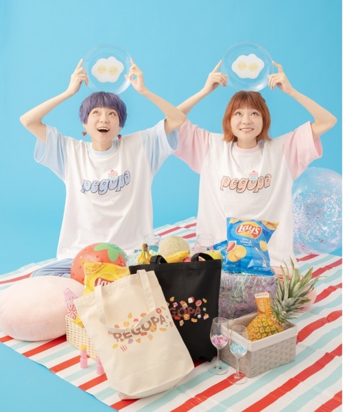 L.H.P(エルエイチピー)の「PEGOPA/ぺゴパ/トートバッグ(トートバッグ・レディース・ブラック/ベージュ・F)」の7枚目の写真