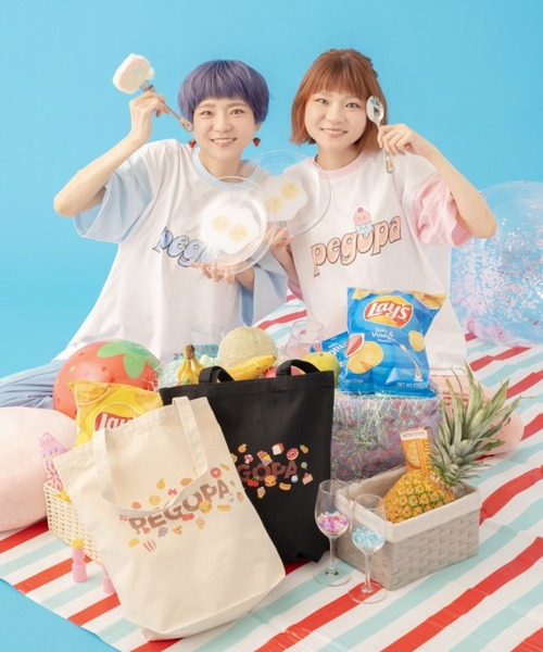 L.H.P(エルエイチピー)の「PEGOPA/ぺゴパ/トートバッグ(トートバッグ・レディース・ブラック/ベージュ・F)」の8枚目の写真