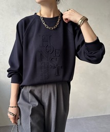 【WEB限定】 エンボスロゴダンボールプルオーバー