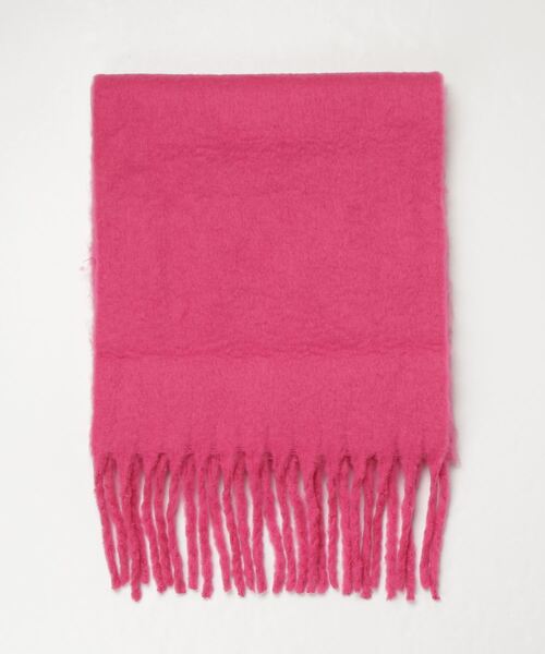 tolene(トレネ)の「ボリュームフリンジマフラー(マフラー・レディース・グリーン/オフホワイト/キャメル/グレー/ピンク・ONE SIZE)」の17枚目の写真