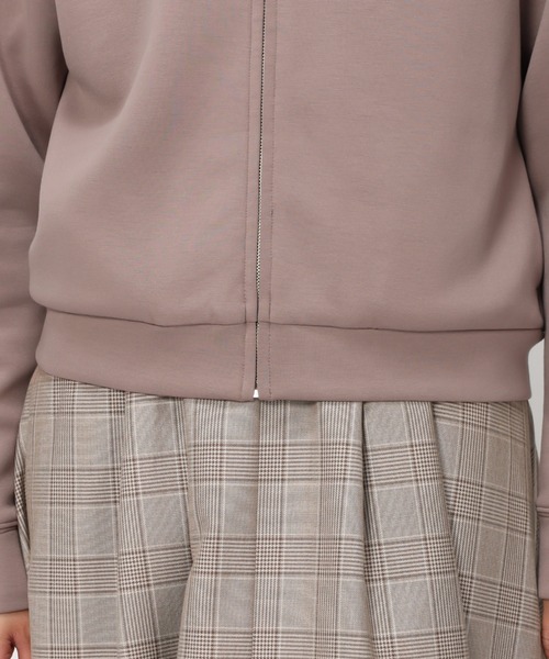 MISCH MASCH（ミッシュマッシュ）の「ダンボールニットジップパーカー/MM338202（パーカー・レディース・ライトブルー/モカ/ブラック/ピンク・M/S）」の14枚目の写真