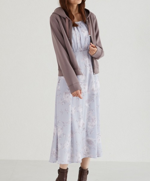 MISCH MASCH（ミッシュマッシュ）の「ダンボールニットジップパーカー/MM338202（パーカー・レディース・ライトブルー/モカ/ブラック/ピンク・M/S）」の17枚目の写真