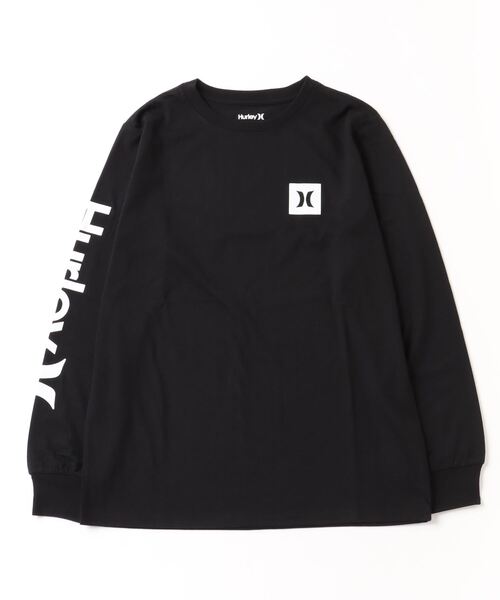 Hurley （ハーレー）の「【Hurley:ハーレー】M SLEEVE LOGO L/S / ハーレー袖ロゴロングTシャツ（Tシャツ/カットソー・メンズ・ホワイト/ブラック/アッシュグレー・LARGE/MEDIUM/X-LARGE/SMALL）」の5枚目の写真