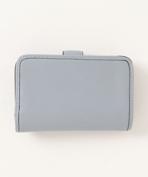 COACHコーチ タビー ミディアム ウォレット L字ファスナー グレー ブルー COACH - 【COACH☆訳あり新品】タビー ミディアム ウォレット