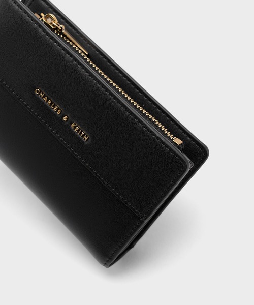 CHARLES & KEITH◇ベーシック トップジップ ロングウォレット CHARLES & KEITH（チャールズ & キース）の「トップジップロング
