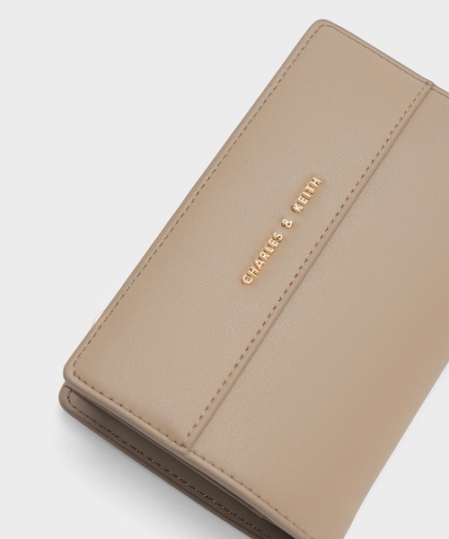 CHARLES & KEITH◇ベーシック トップジップ ロングウォレット CHARLES & KEITH（チャールズ & キース）の「トップジップロング