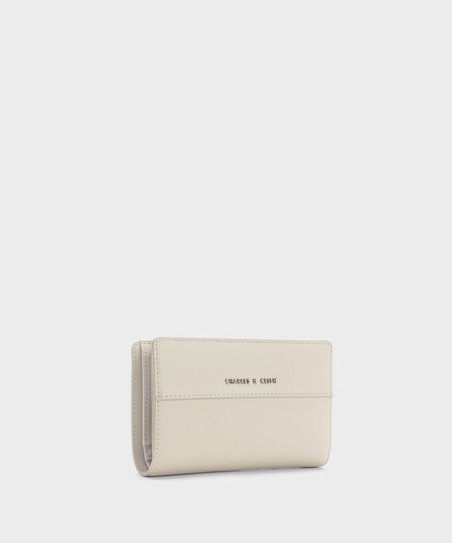 CHARLES & KEITH◇ベーシック トップジップ ロングウォレット CHARLES & KEITH（チャールズ & キース）の「トップジップロング