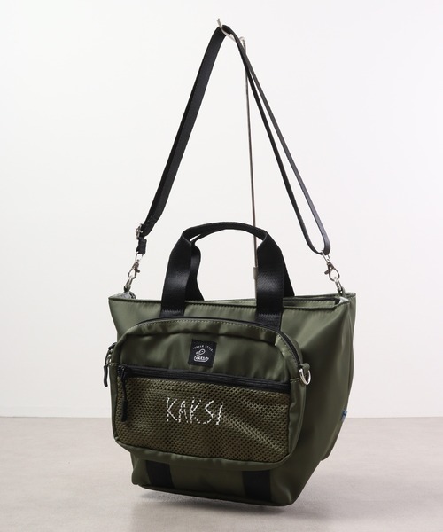 KAKSI(カクシ)の「KAKSI 2WAYトートBAG&サコッシュ(トートバッグ・メンズ・グレー/カーキ/ブラック/ネイビー・FREE)」の17枚目の写真