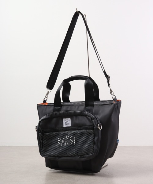 KAKSI(カクシ)の「KAKSI 2WAYトートBAG&サコッシュ(トートバッグ・メンズ・グレー/カーキ/ブラック/ネイビー・FREE)」の10枚目の写真